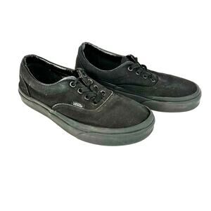 Vans Unisex Triple Black Atwood Canvas Sneaker Men 5.5, Women 7 School Skater